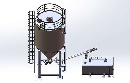 石灰漿制備投加系統(tǒng)